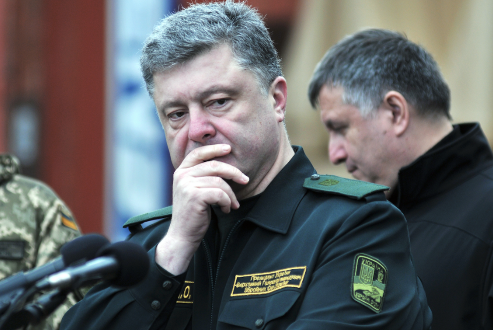 Петр Порошенко. Фото: &copy;РИА Новости


