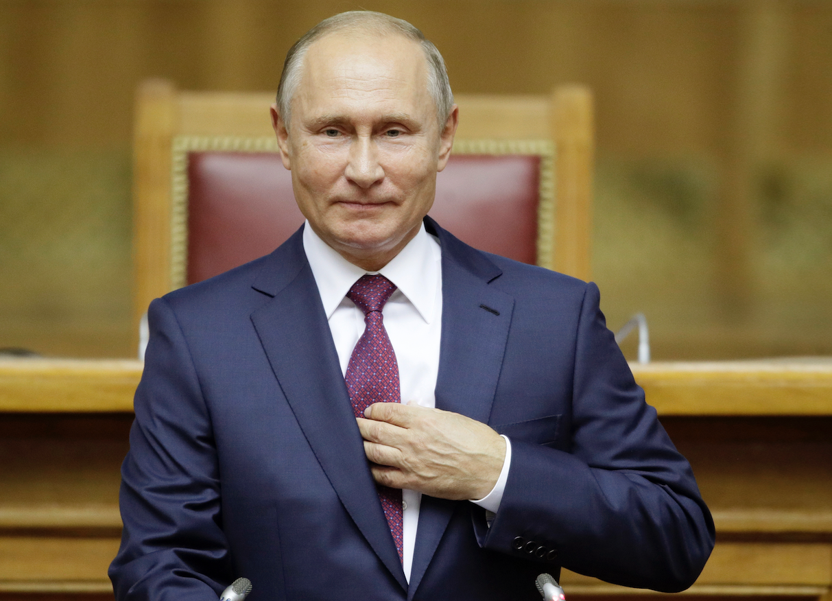 Владимир Путин. Фото: &copy;&nbsp;AP Photo/Dmitri Lovetsky