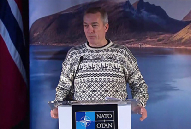 Кадр из прямой трансляции&nbsp;&copy;&nbsp;NATO News/ YouTube