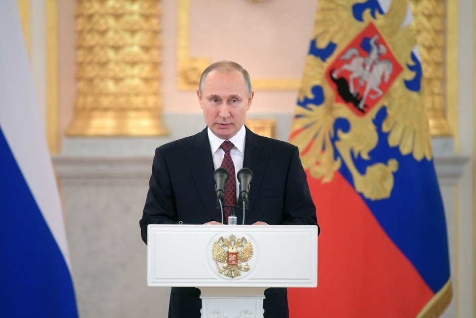 Президент РФ Владимир Путин. Фото: &copy;РИА Новости/Алексей Дружинин




