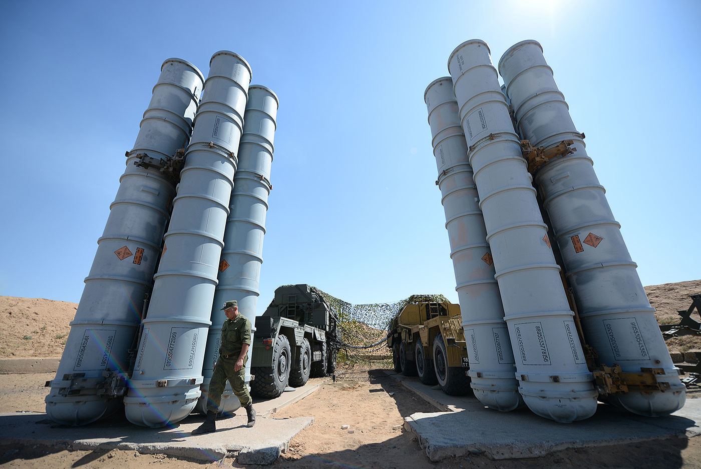 Зенитные ракетные комплексы С-300 "Фаворит". Фото: © РИА Новости/Павел Лисицын