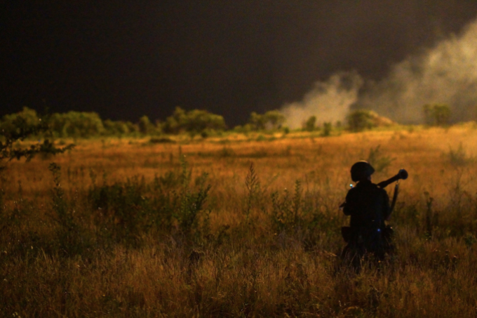Сотрудник Народной милиции ЛНР. Фото: &copy;РИА Новости