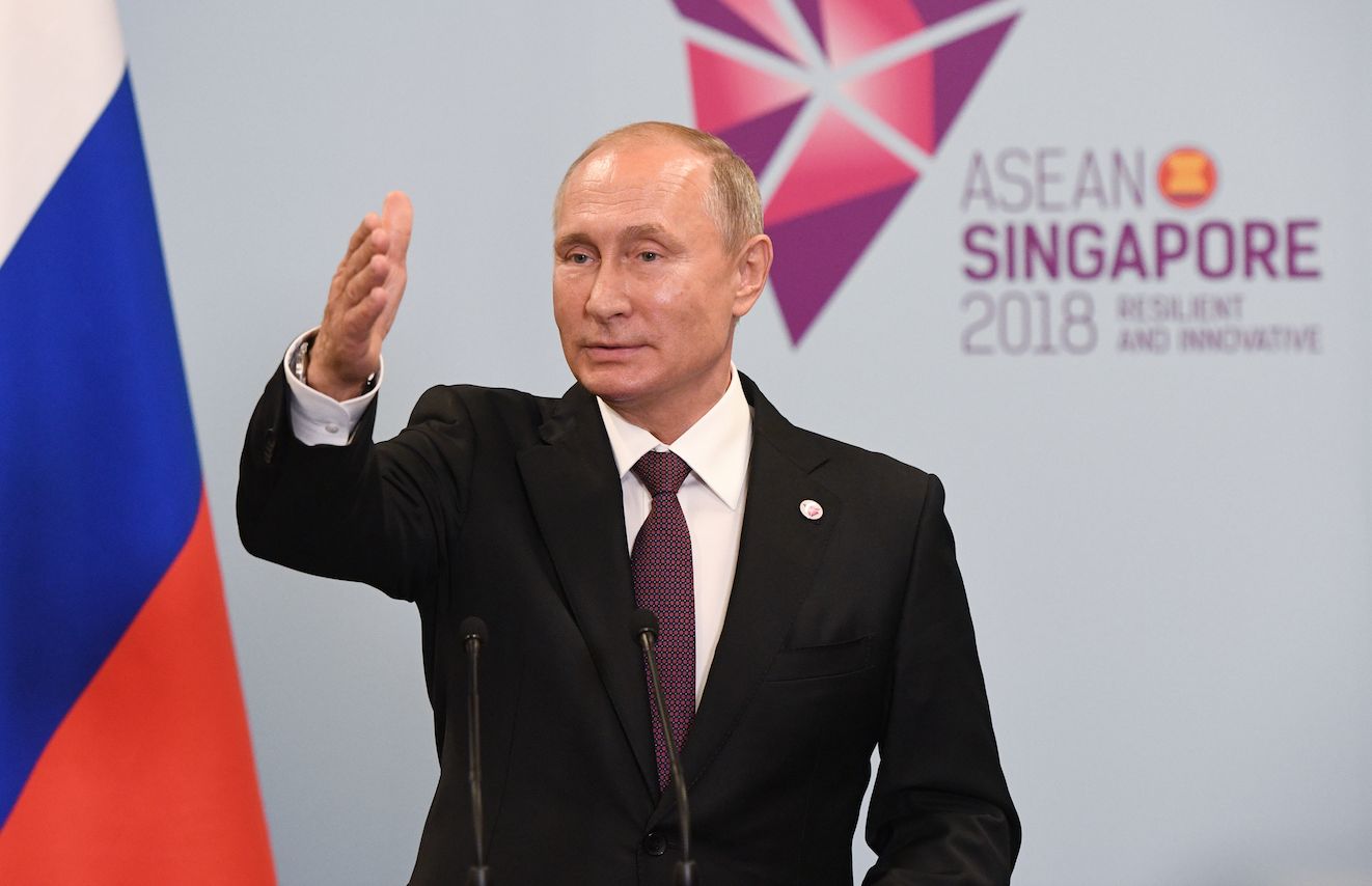 Президент России Владимир Путин. Фото: &copy; РИА Новости / Григорий Сысоев