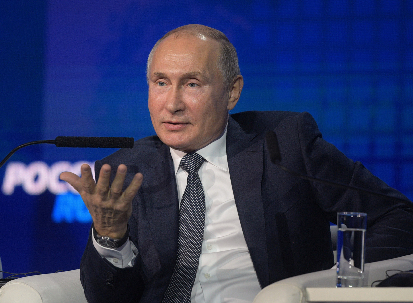 Владимир Путин. Фото: &copy; РИА Новости / Алексей Дружинин




