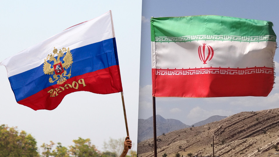 Флаги России и Ирана. Фото: &copy; flickr /&nbsp;Balkan Photos,&nbsp;Adam Jones