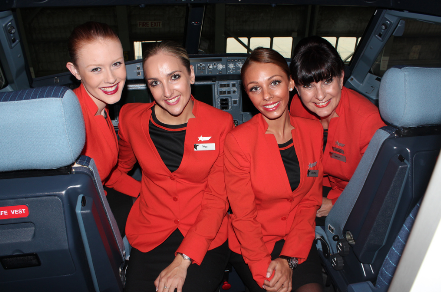 Стюардессы австралийской авиакомпании&nbsp;Jetstar Airways. Фото: &copy; Flickr/Jetstar Airways