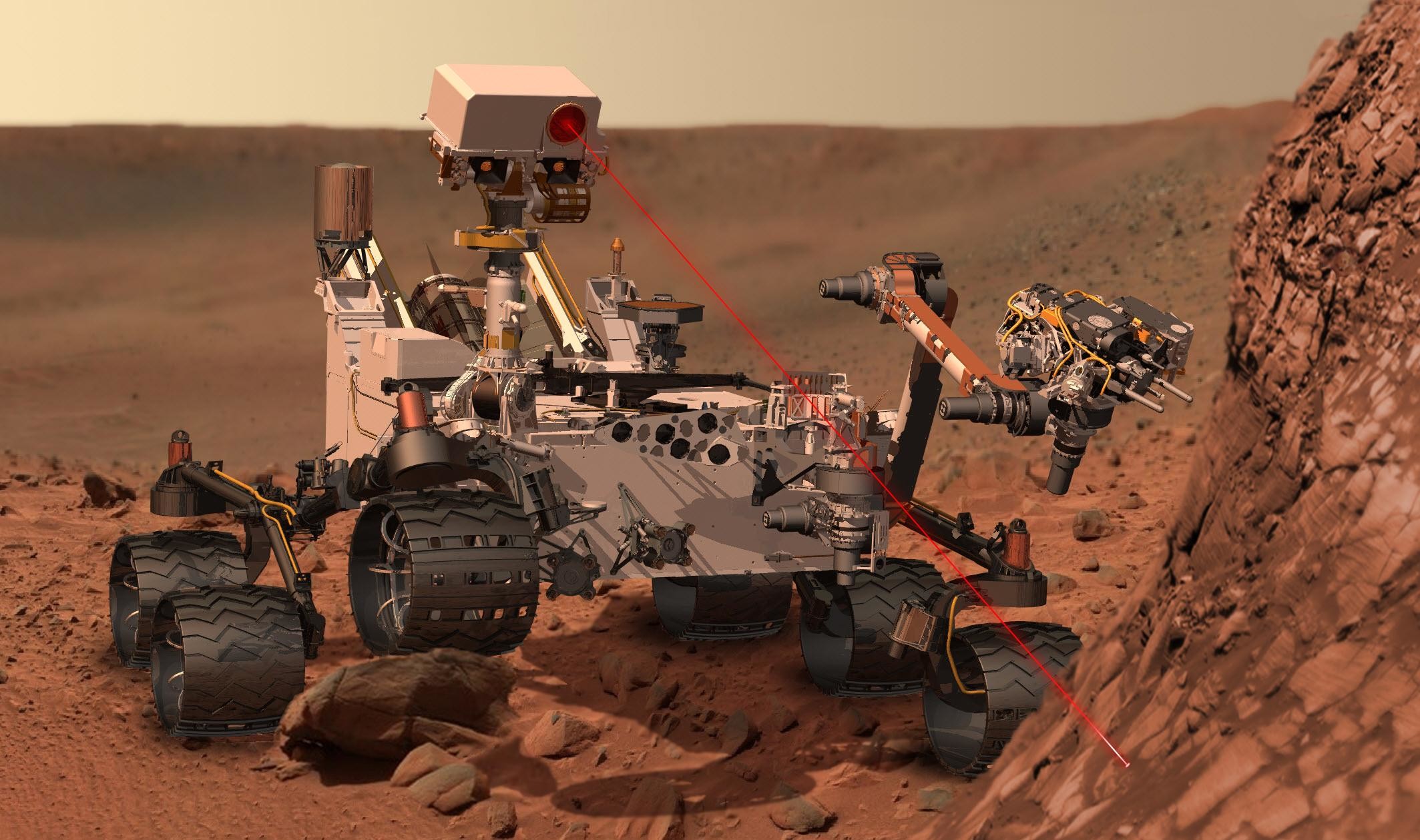 Марсоход&nbsp;Curiosity.&nbsp;Фото &copy;&nbsp;Flickr/NASA Goddard Space Flight Center


