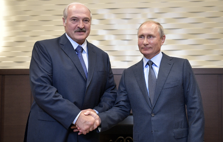 Александр Лукашенко, Владимир Путин. Фото: &copy; РИА Новости/&nbsp;Алексей Никольский