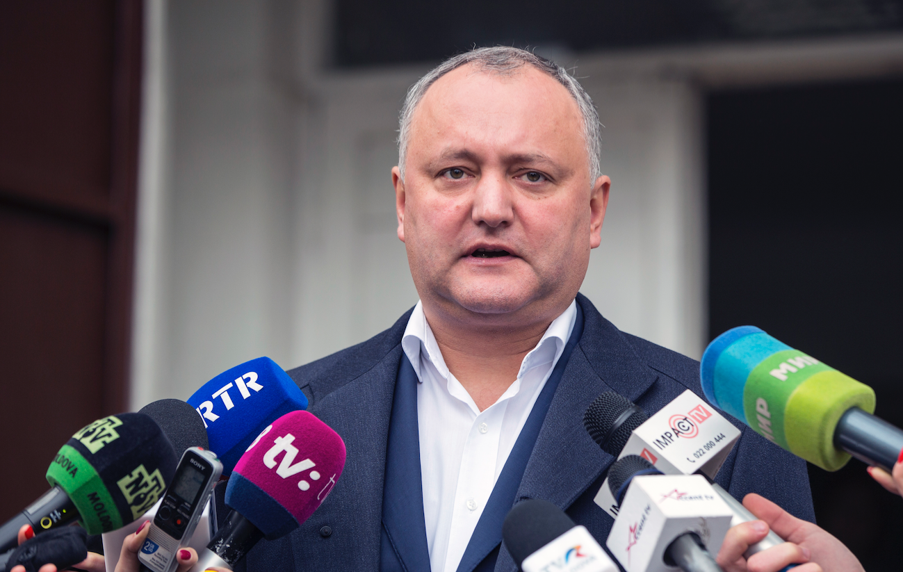 Игорь Додон. Фото: &copy;РИА Новости/Мирослав Ротарь