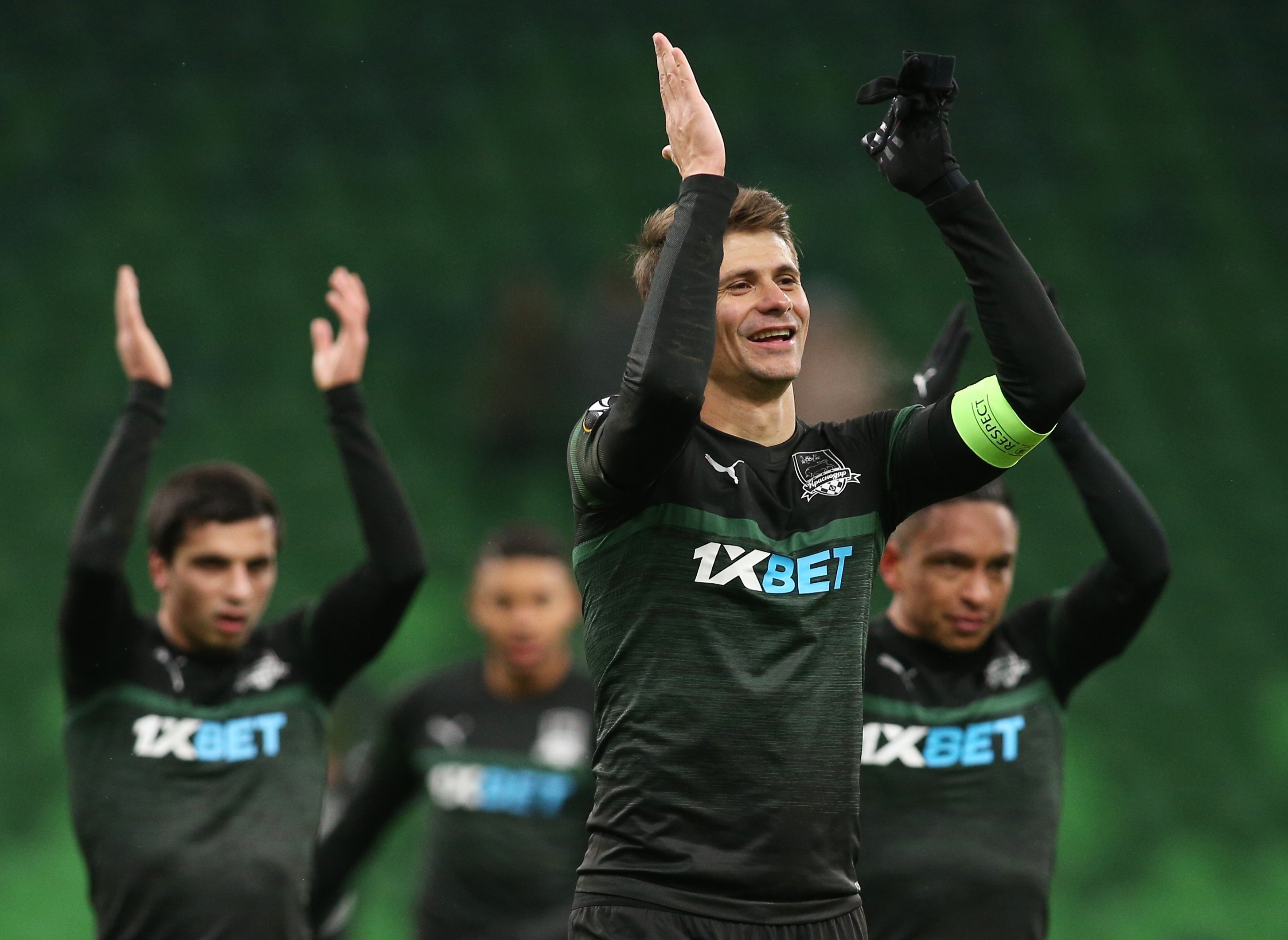 Капитан "Краснодара" Александр Мартынович. Фото: © РИА Новости / Виталий Тимкив