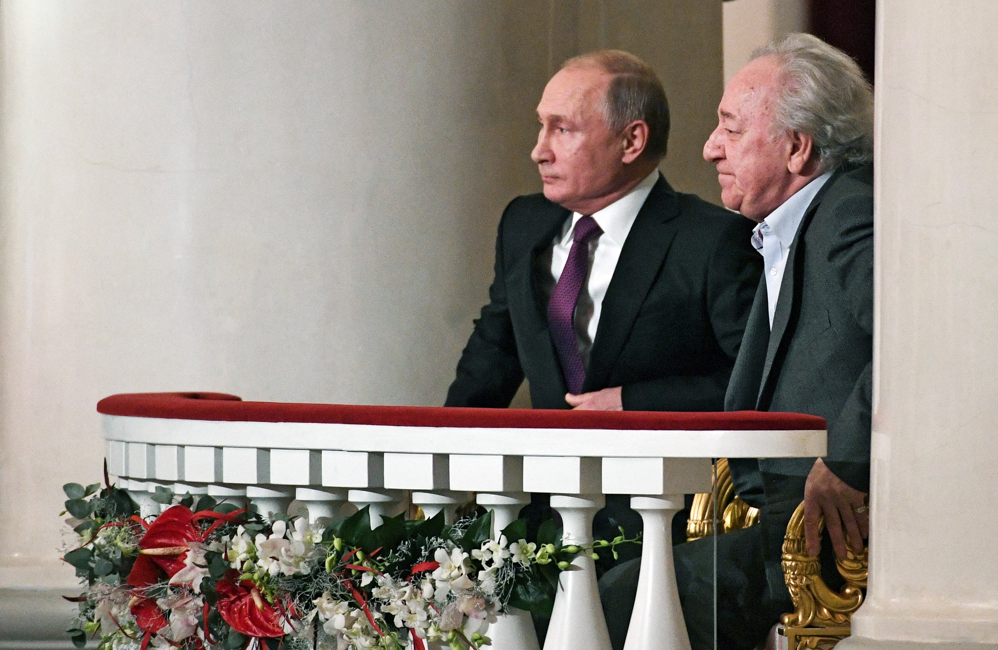 Владимир Путин и Юрий Темирканов. Фото: &copy; РИА Новости/Алексей Даничев