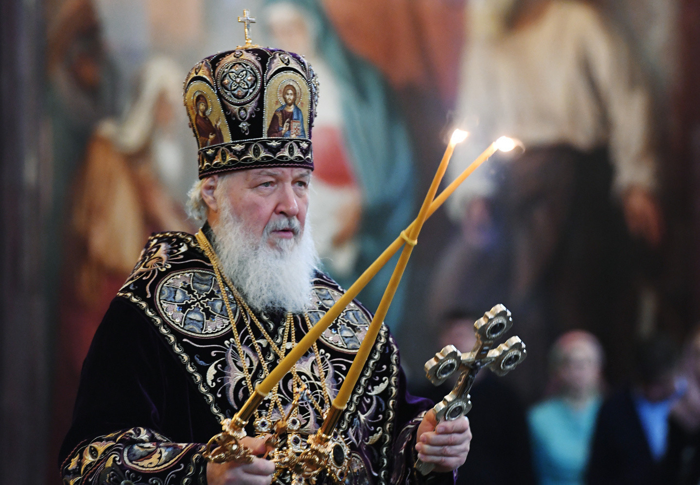 Патриарх Кирилл. Фото: &copy; РИА Новости/Сергей Пятаков







