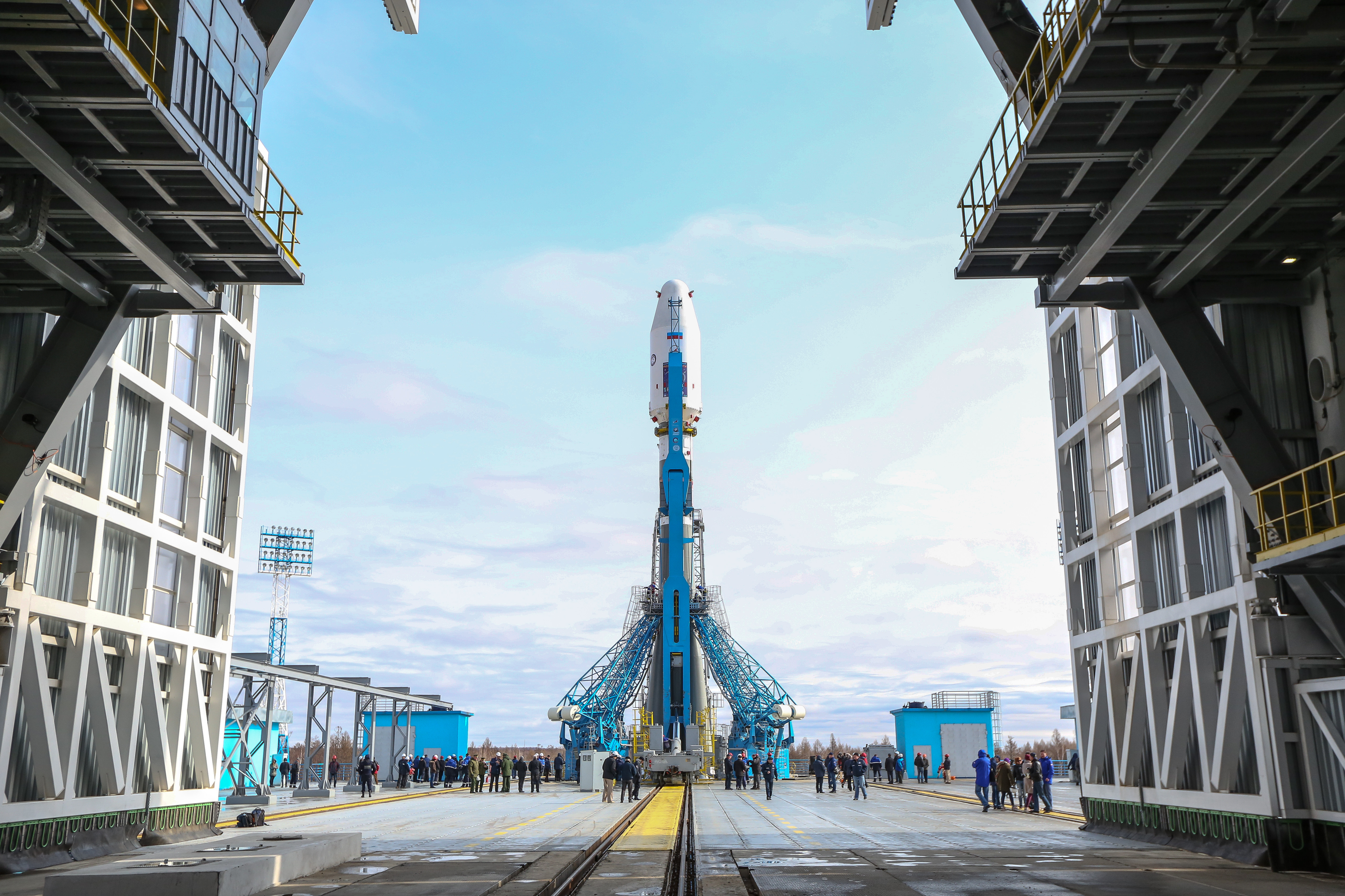 Ракета-носитель "Союз-2.1а"&nbsp;Фото: &copy; РИА Новости/Игорь Агеенко