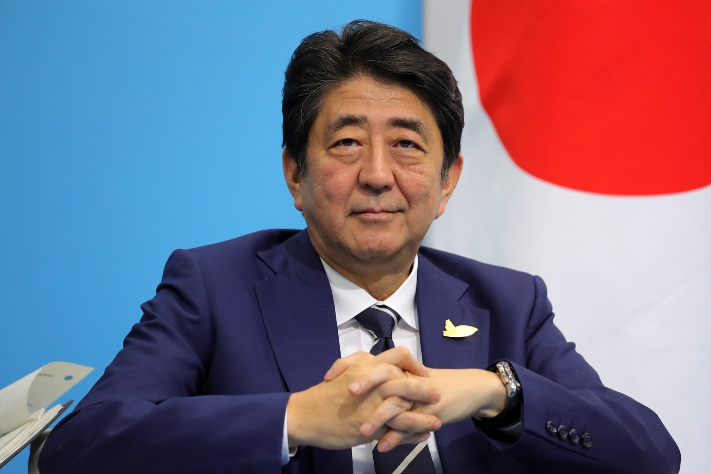 Премьер-министр Японии Синдзо Абэ. Фото: &copy; РИА Новости/Михаил Климентьев




