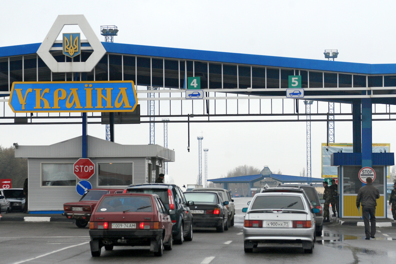 Украина переход граница