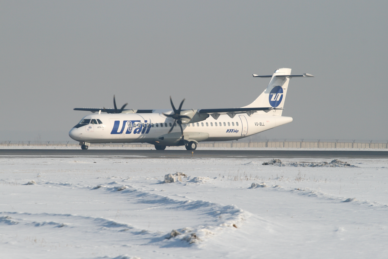 ATR-72 авиакомпании UTair (архив).&nbsp;Фото: &copy; РИА Новости