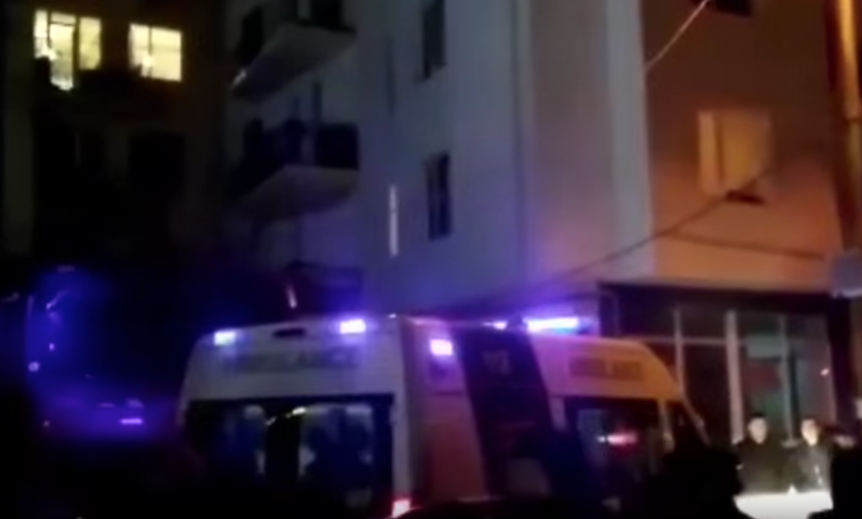 Скриншот видео Взрыв газа в Тбилиси: первые кадры с места событий&nbsp; youtube.com