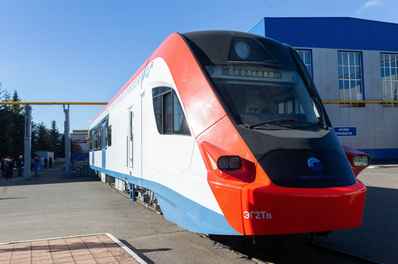 Поезд "Иволга", который будет курсировать на первых двух маршрутах МЦД. Фото: &copy; Официальный портал мэра и правительства Москва.&nbsp;