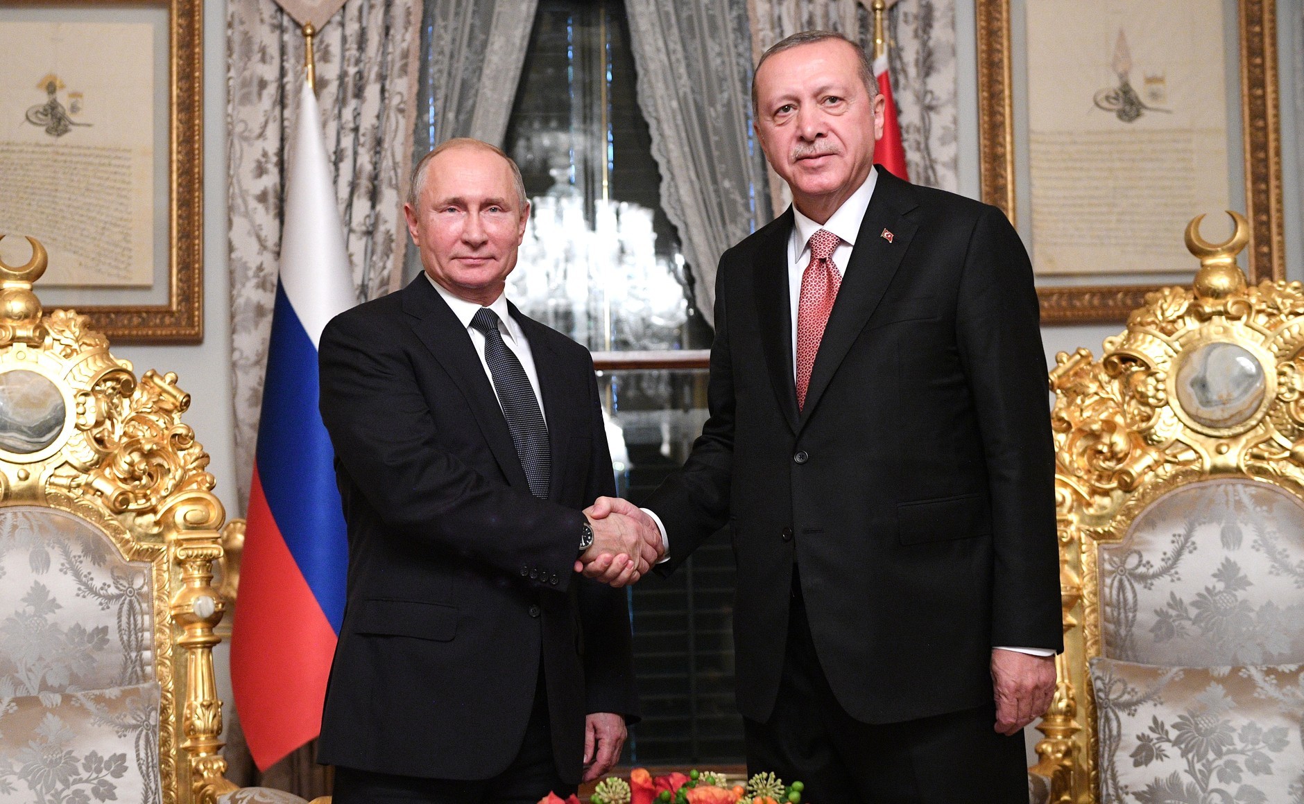 Президент РФ Владимир Путин и лидер Турции Реджеп Эрдоган.&nbsp;Фото: &copy; Kremlin.ru