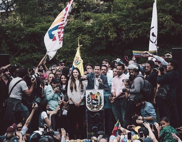 Лидер венесуэльской оппозиции Хуан Гуайдо.&nbsp;Фото: &copy; Instagram/jguaido