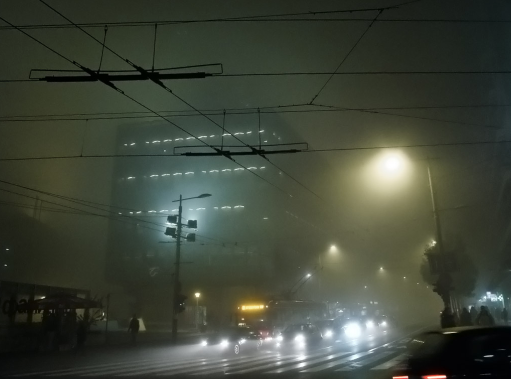 Белград в тумане. Фото: &copy;&nbsp;flickr.com/Dejan Danailov