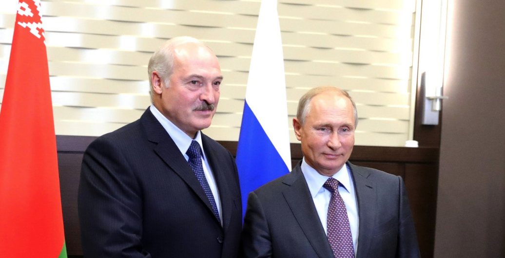 Александр Лукашенко и Владимир Путин. Фото: &copy;&nbsp;Пресс-служба Кремля


