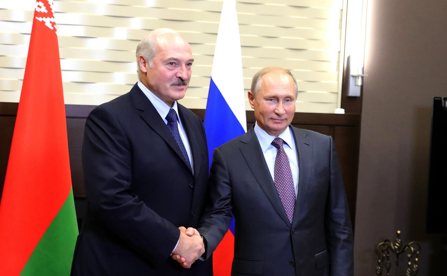 Александр Лукашенко и Владимир Путин. Фото: &copy;&nbsp;Пресс-служба Кремля