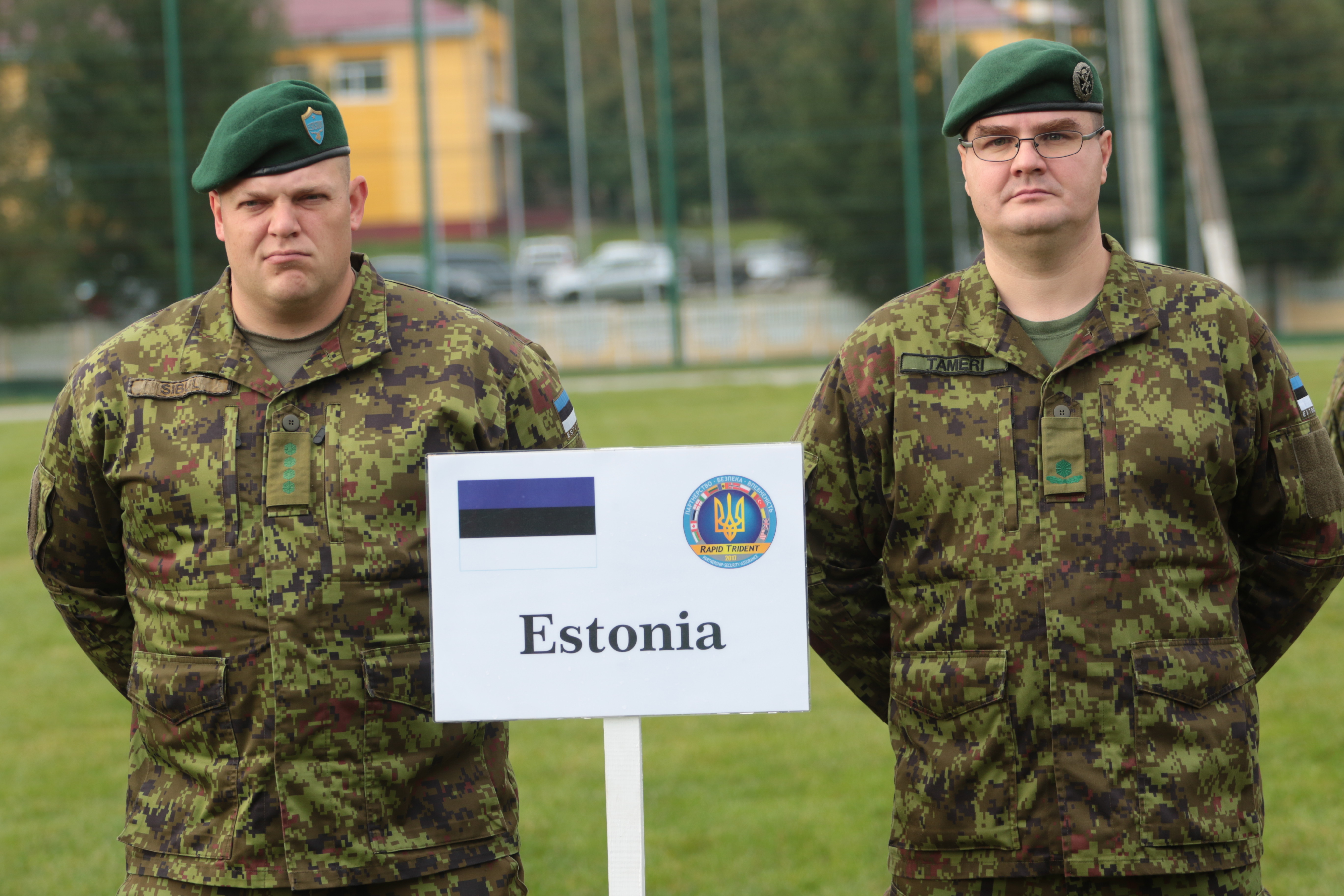 Военнослужащие армии Эстонии. Фото: &copy;РИА Новости
