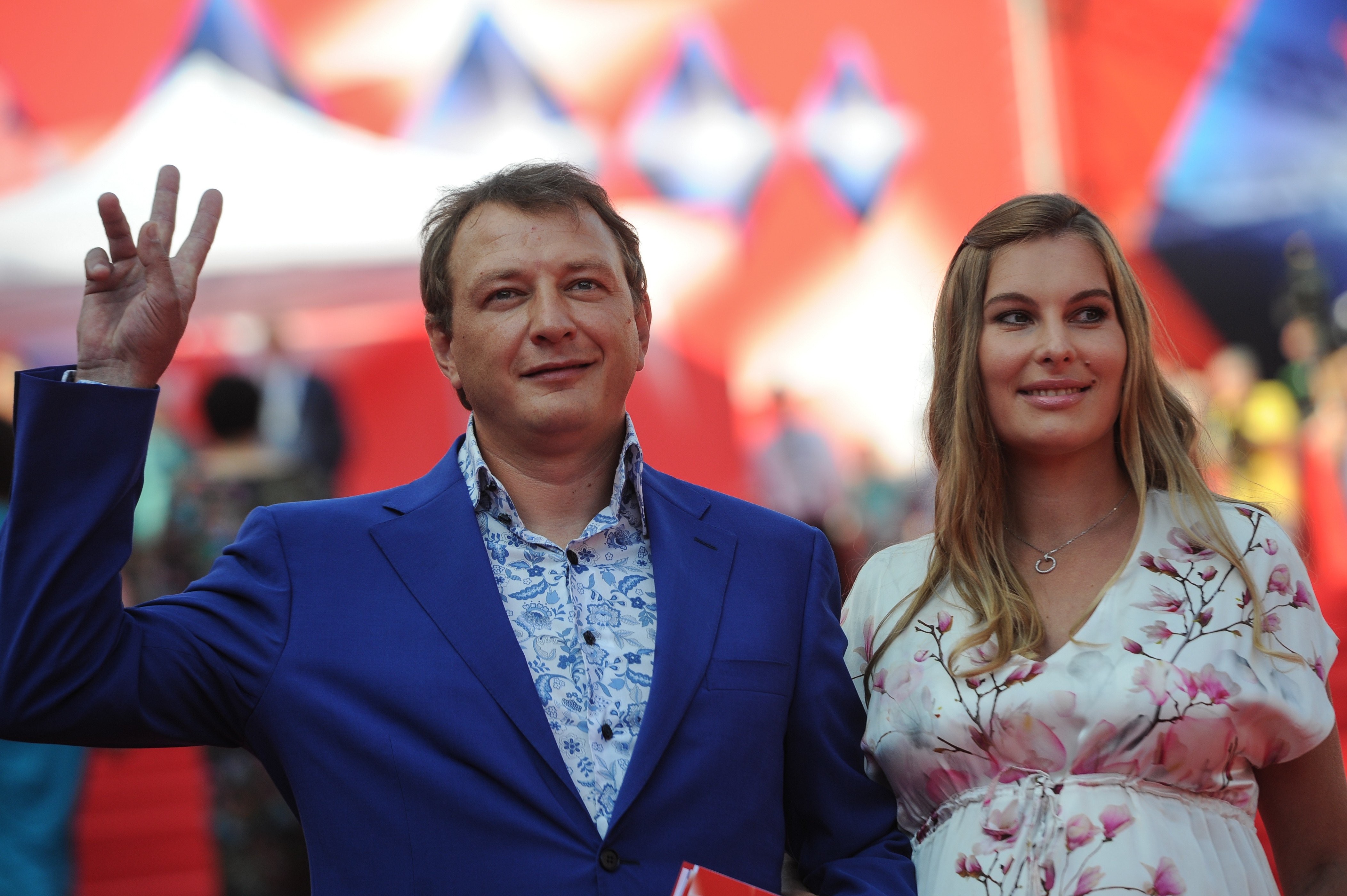 Марат Башаров и его супртуга Елизавета.&nbsp;Фото: &copy; Агентство городских новостей "Москва"/Любимов Андрей