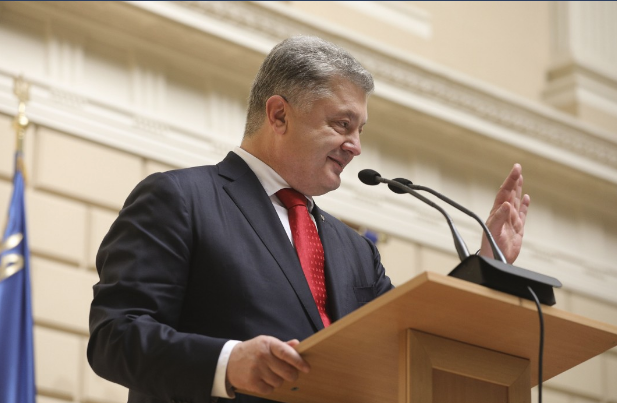 Пётр Порошенко. Фото: © пресс-служба президента Украины

