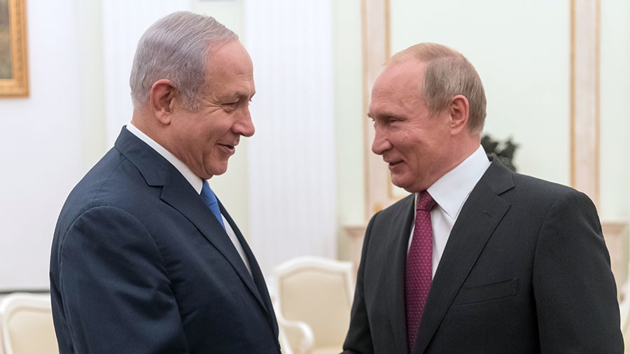 Биньямин Нетаньяху и Владимир Путин. Фото: © РИА Новости/Сергей Гунеев

