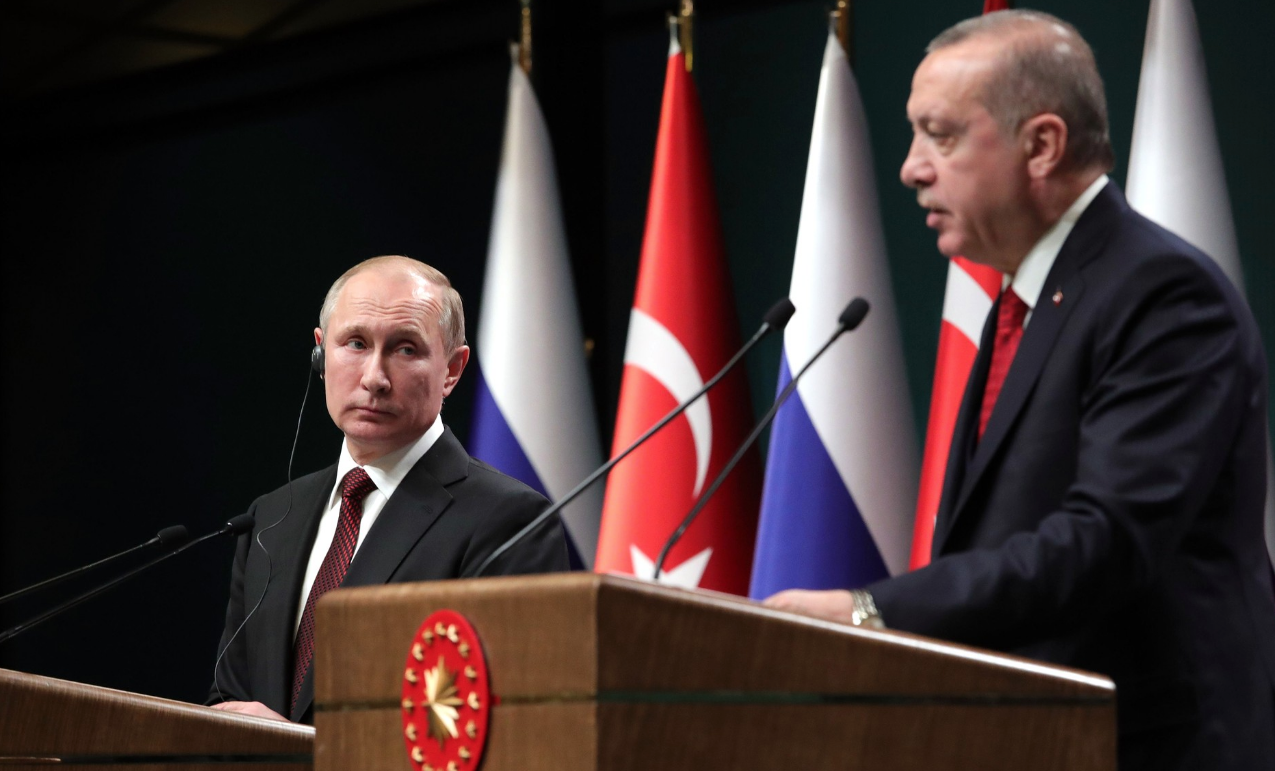 Путин и Эрдоган. Фото: Сайт Кремля
