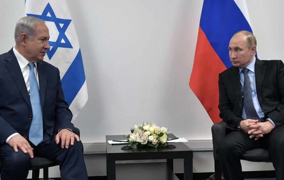 Премьер-министр Израиля Биньямин Нетаньяху и президент РФ Владимир Путин. Фото: ©РИА Новости/Алексей Никольский
