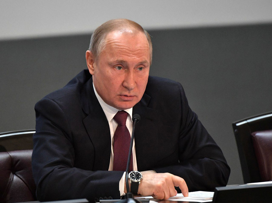 Владимир Путин. Фото: © РИА Новости/Алексей Никольский
