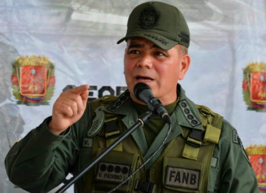 Министр обороны Венесуэлы Владимир Падрино Лопес. Фото: © Twitter/EVTV Miami
