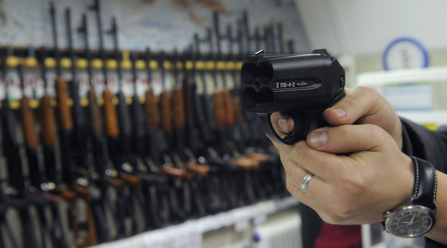 <p>Пистолет "Оса".  Фото: © РИА Новости/Григорий Сысоев</p>
