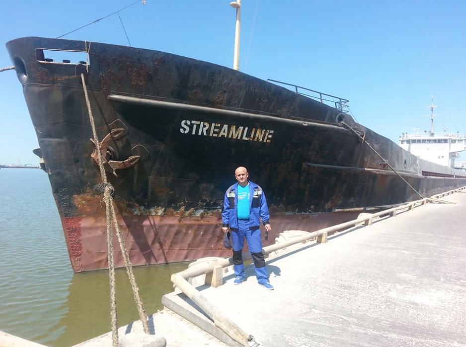 Капитан судна Streamline Бахман Багиров. Фото: © Facebook / Бахман Багиров

