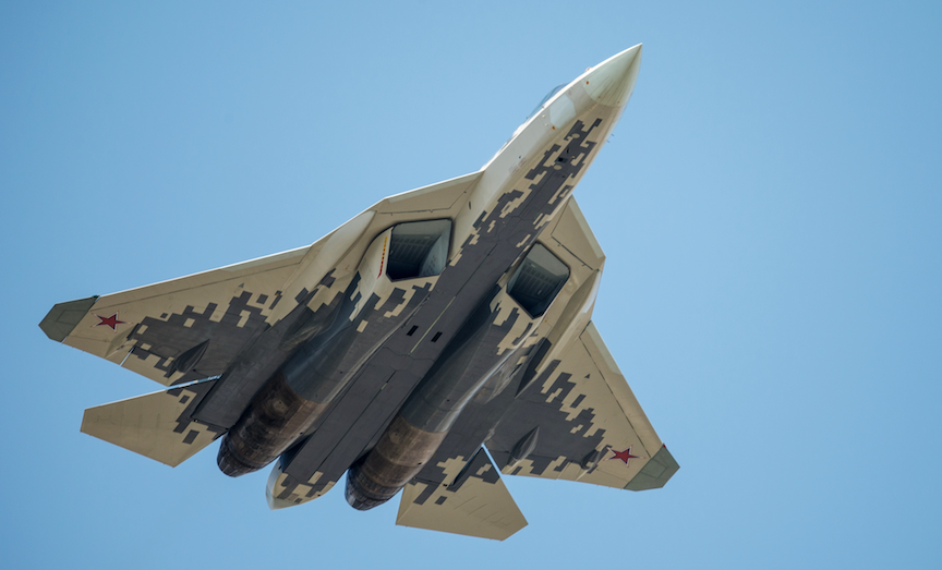 Су-57. Фото © РИА Новости/Владимир Сергеев
