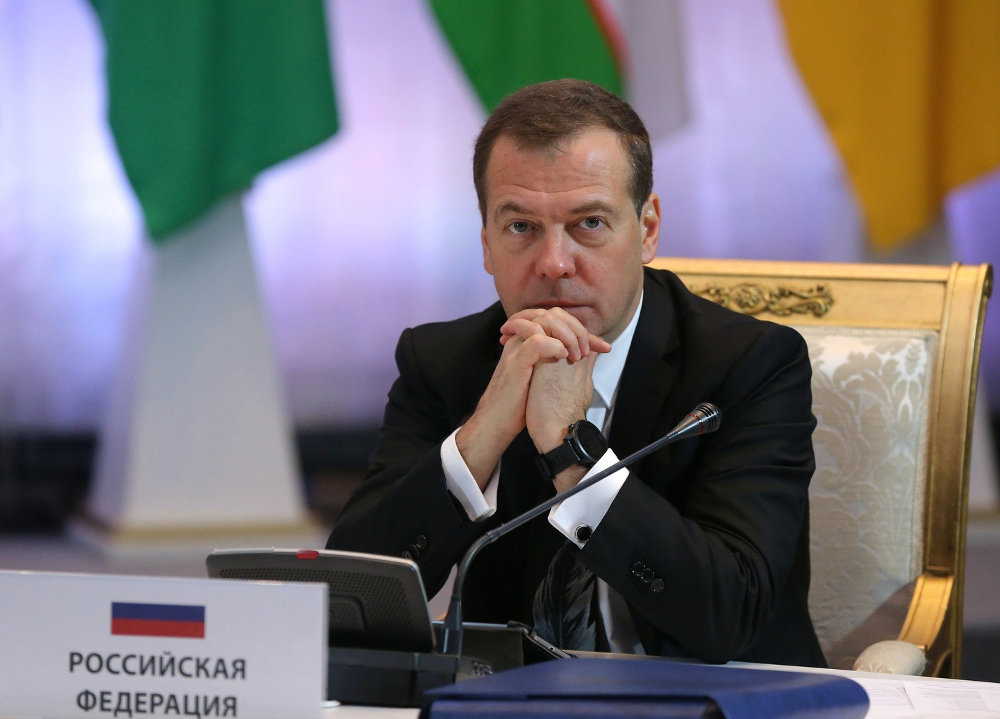 Председатель Правительства РФ Дмитрий Медведев. Фото: © VK/Дмитрий Медведев
