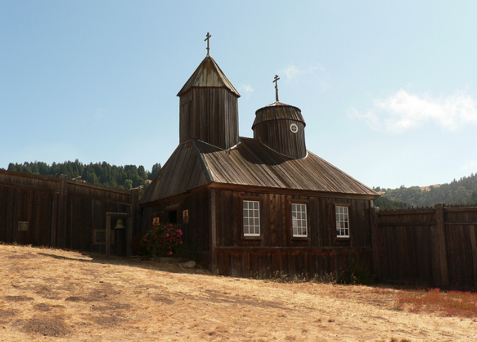 Бывшее русское поселение Росс в Калифорнии. Фото: flickr/Jirka Matousek
