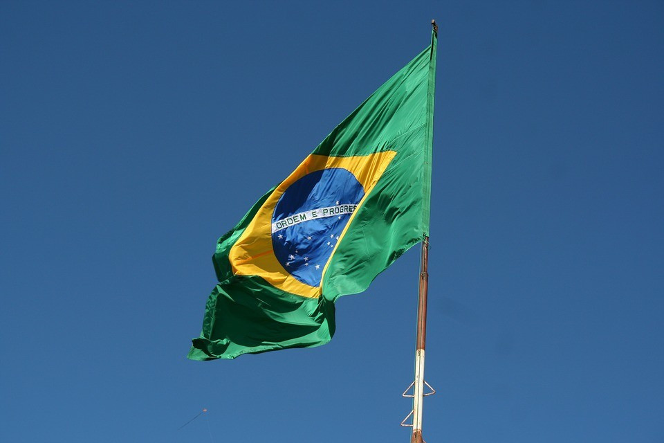 Государственный флаг Бразилии. Фото: © Pixabay/gleidiconrodrigues
