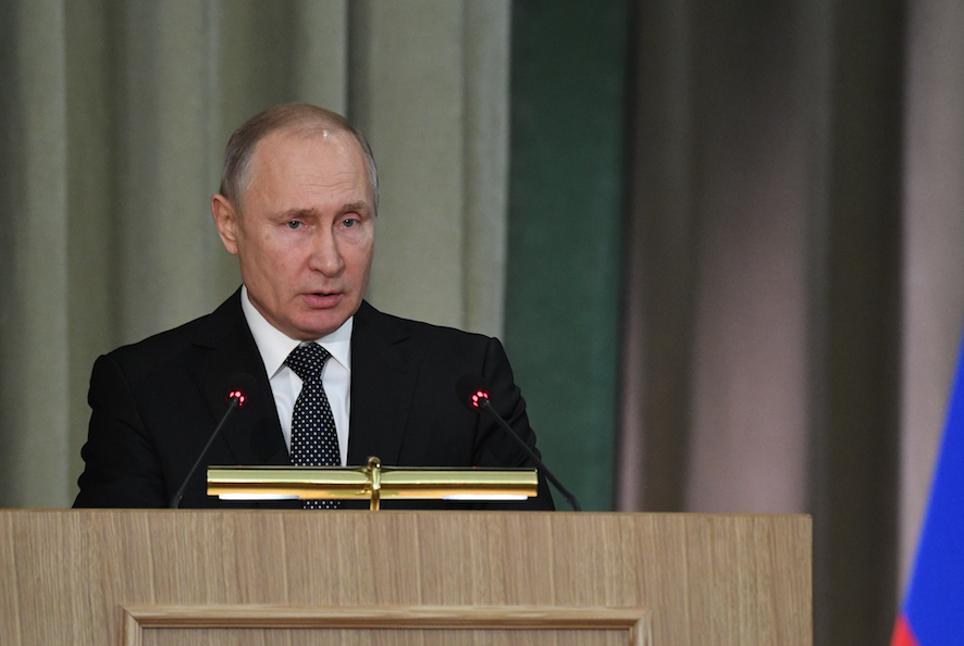 Владимир Путин. Фото: © РИА Новости / Григорий Сысоев
