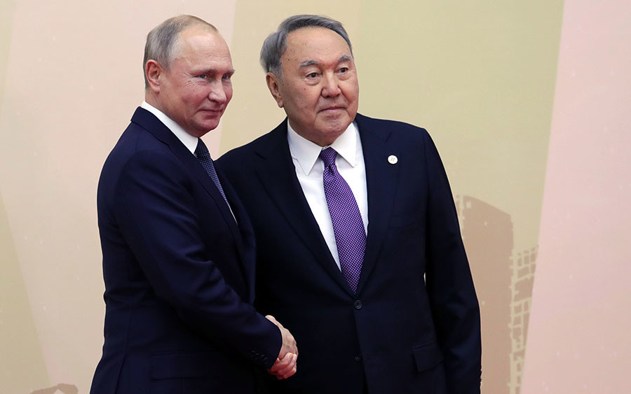 Владимир Путин и Нурсултан Назарбаев. Фото: © РИА Новости / Михаил Климентьев
