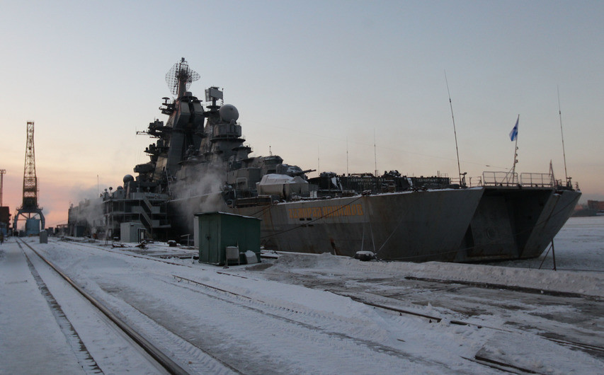 Ракетный крейсер "Адмирал Нахимов". Фото: © РИА Новости / Алексей Куденко
