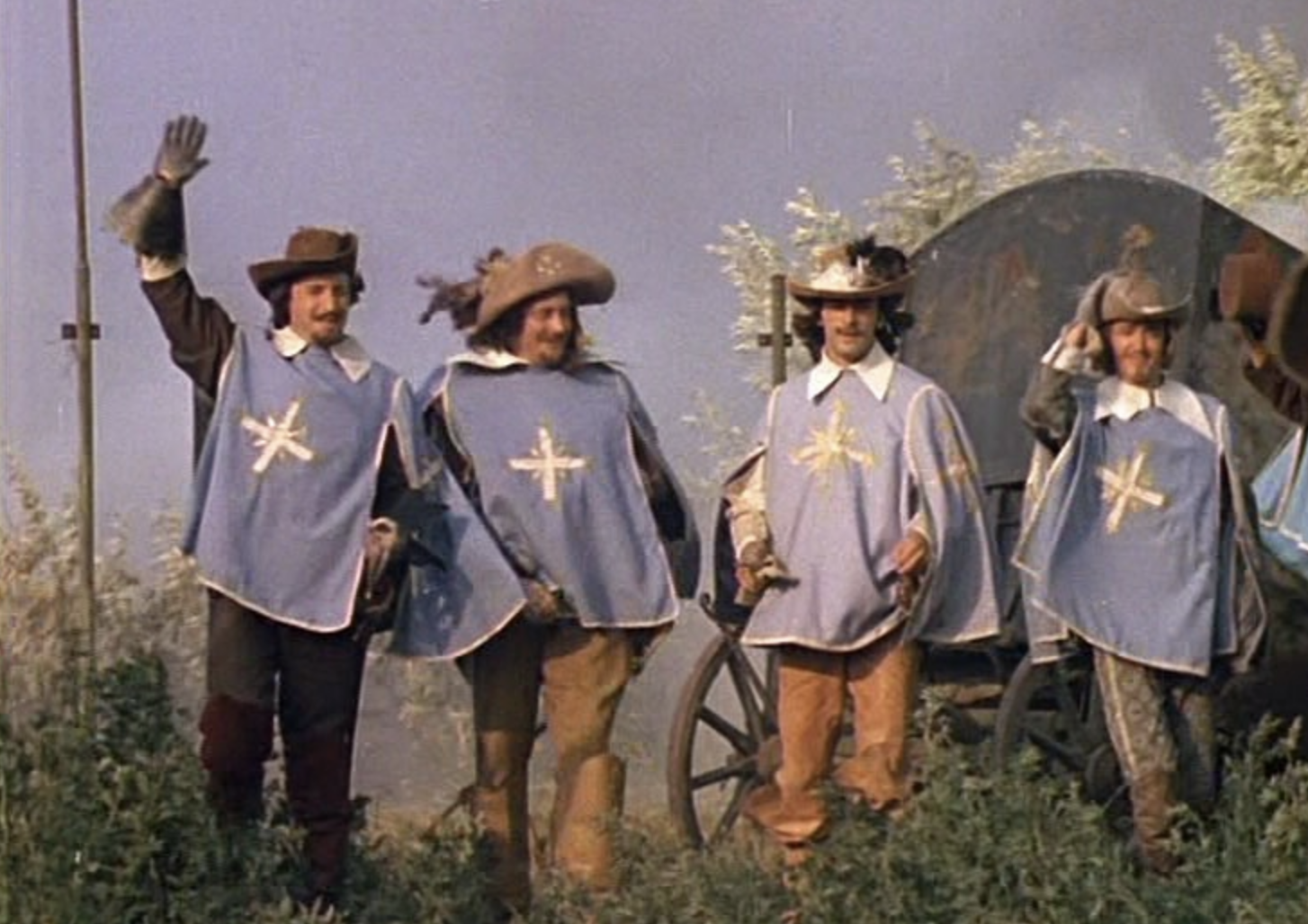 Четверо мушкетеров. Д'Артаньян и 3 мушкетера. Д'Артаньян и три мушкетера 1979. Дантаньео и 3 мушкетера.