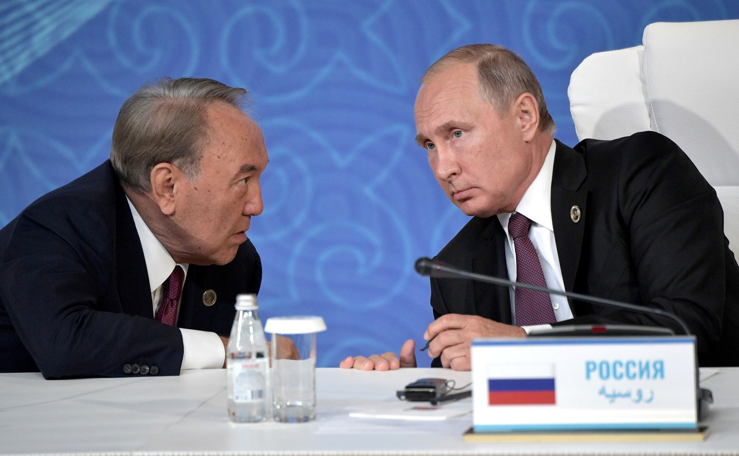 Нурсултан Назарбаев и Владимир Путин. Фото: ©Официальный сайт президента России
