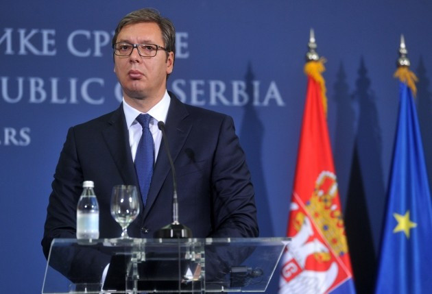 Президент Сербии Александр Вучич. Фото: © Сайт президента Республики Сербия
