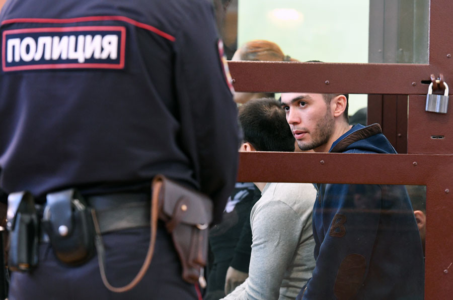 Один из обвиняемых по делу об организации теракта в метро Санкт-Петербурга. Фото: © РИА Новости/Алексей Даничев
