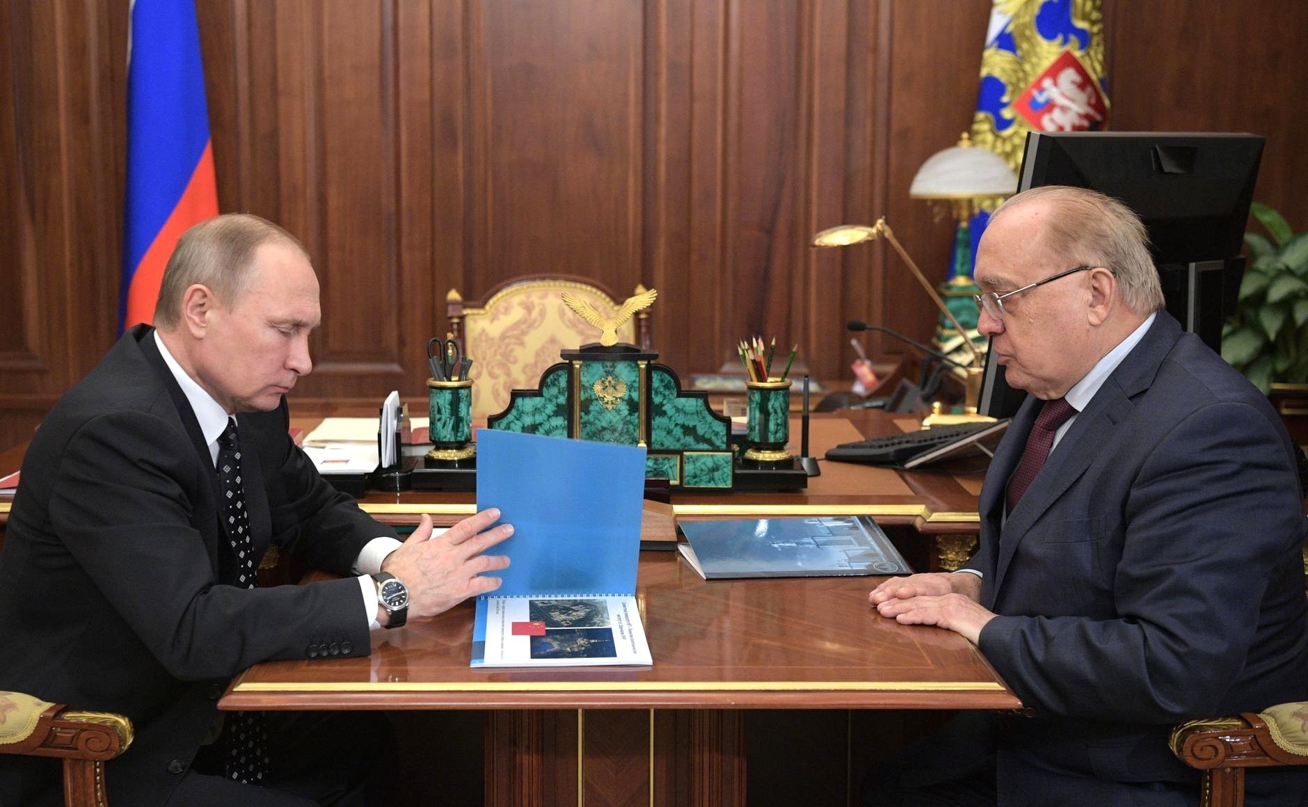 Владимир Путин и Виктор Садовничий. Фото: © Kremlin.ru
