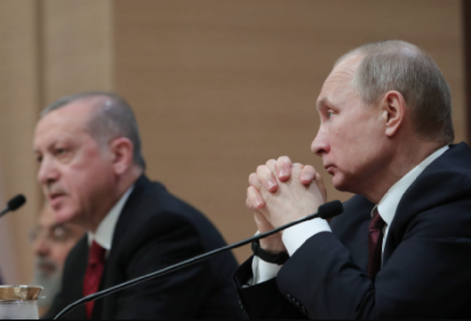Владимир Путин и Реджеп Эрдоган. Фото: © РИА Новости/Михаил Климентьев
